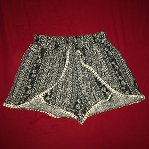 Light weight boho shorts